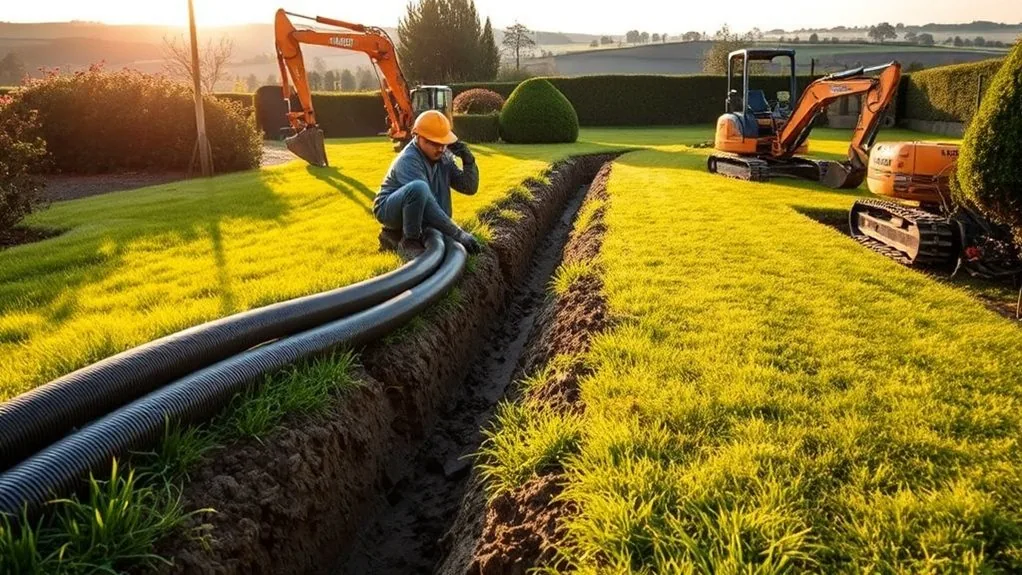 Irrigation Pipe Installation in Ditton | Gardens, Grounds & Land